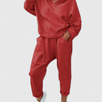 Aleah | Cozy Hooded Sweatshirt Ensemble