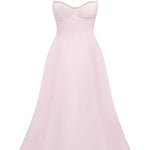 Suspender V-Neck Sleeveless Tutu Maxi Dress