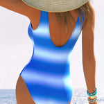 Eleanor | Gradient Blue One-Piece