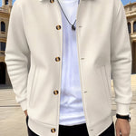 Camden | Textured Button-Front Overshirt Jacket