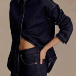 Oversized Denim Shirt