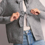 PCSILLY LS REV TIE KNIT NOOS BC