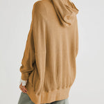 Nadorine Women's Cardigan Zipper Sweater Loungewear Outerwear Hoodie Long Jacket