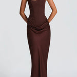 Leonor | Square Neck Maxi Dress
