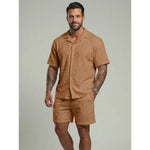 KZZ Summer Men's Casual Sports Suit