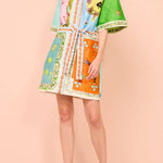 Panflay Rummy Mini Dress In Multi