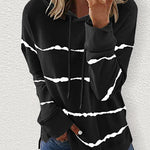 Loose T Shirt Fall Casual Hooded Tops