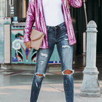 Sights Set on You Sequin Blazer
