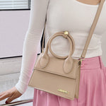 Pu Leather Shoulder Crossbody Bags Luxury Designer Small Purses Mini Tote Clutch Strap
