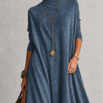 Milly | Lace-Hem Suede Maxi Dress