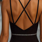 Glamorous Strappy Embellished Bodycon Dress