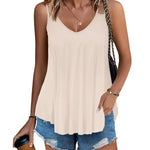 Tank Tops Spaghetti Strap Camisoles - Nadorine (Us Only)