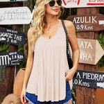 Tank Tops Spaghetti Strap Camisoles - Nadorine (Us Only)