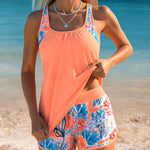 Poppy | Flower Print Tankini