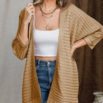 Open Front Oversized Long Sleeve Cardigans Outwear Solid Chunky Knit Sweaters Jackets
