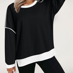 Nadorine Women Oversize Sweatshirts Pullover Tops