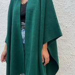 Solid color casual cardigan loose single button windbreaker jacket