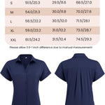Nadorine Women's Blouse Short Sleeve Shirts (DE Only)