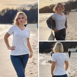 Nadorine Blouse Women's Elegant Pleated Tops (DE Only)