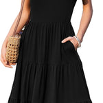 Nadorine Summer Dress Women's Dresses Short Sleeve Dress (DE Only)