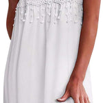Nadorine Women's Boho Summer Dress Bohemian Mini Dress (DE Only)