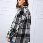 Nadorine Women's Checked Shirt-Jacket (DE Only)