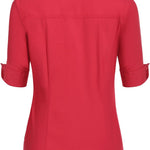 Nadorine Blouse Women's Slim Fit Shirt Cotton Shirt Blouse (DE Only)