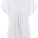 Nadorine Women's Blouse Batwing Blouse Shirts (DE Only)