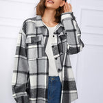Nadorine Women's Checked Shirt-Jacket (DE Only)