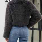 Faux Fur Warm Short Jacket Coat