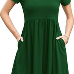 Nadorine Summer Dress Women's Dresses Short Sleeve Dress (DE Only)