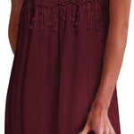 Nadorine Women's Boho Summer Dress Bohemian Mini Dress (DE Only)