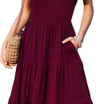 Nadorine Summer Dress Women's Dresses Short Sleeve Dress (DE Only)