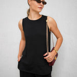 Nadorine 2 Pack Tank Tops Sleeveless Basic Shirts