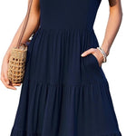 Nadorine Summer Dress Women's Dresses Short Sleeve Dress (DE Only)