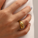 Starry Night Dome Ring