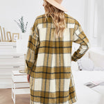 Plaid Shirts Jacket Shacket Coats