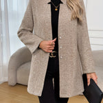 Bianca | Timeless Herringbone Long Coat
