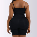 Tummy Control Bodysuit Mid Thigh Butt Lifter Body Shaper Shorts