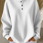 Olivia | Casual sweatshirt with collar