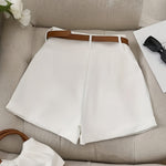 Amelia | Tailored High-Waist Shorts