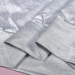 Long Sleeves Loose Solid Color Split-Joint Round-Neck Sweatshirt Tops