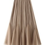 Retro slimming fishtail skirt with wide swing