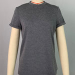 Short Sleeves Solid Color Round-Neck T-Shirts Tops