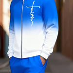 KZZ Stylish Ombre Activewear Set