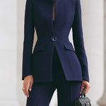 Avery | Elegant Blazer & Pants Suit Set