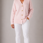 Hazel™ | Women's Heart-Button Cardigan