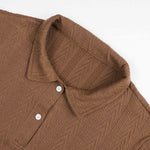 KZZ Retro Polo Shirt + Loose-fitting Shorts