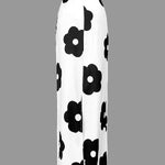Floral Printed Split-Back Skirts Bottoms