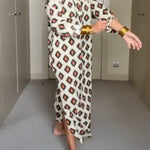 Women's Comfy Fashion Printed Maxi Dresses
